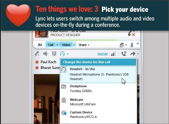 十个理由让你爱上Mircosoft Lync(2)