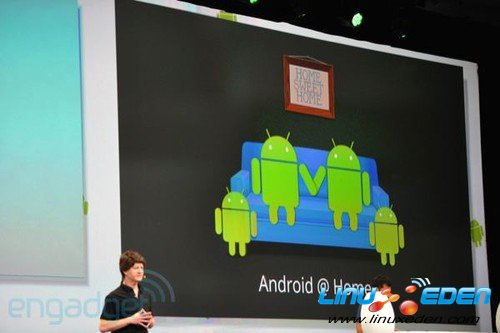 智能Andorid家庭概念