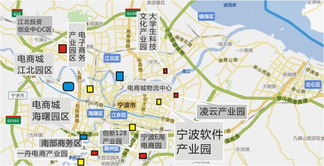 宁波产业园分布图
