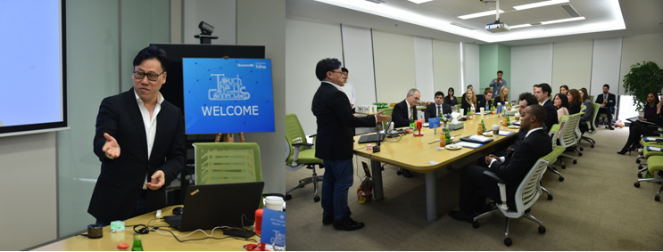 美西北大学商学院取经东方 对话腾讯连接无限