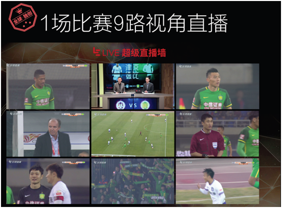 独创的9路直播技术
