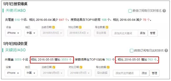 App Store搜索瘫痪解决，微信淘宝酷狗等已陆续恢复