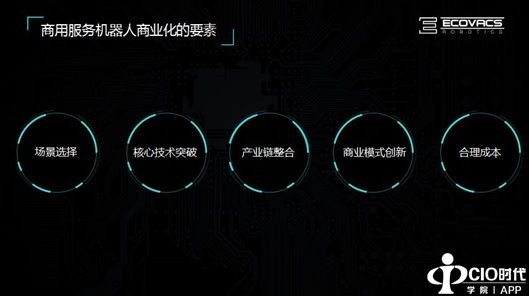 科沃斯对AI+商用服务机器人的思考