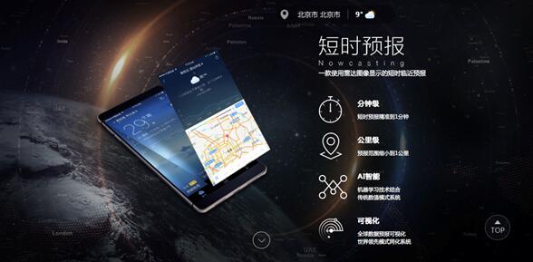 墨迹天气做行业领头羊的三宝：气象数据、AI、开放平台