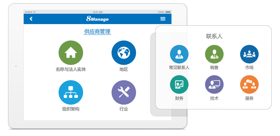 8Manage SRM供应商关系管理软件