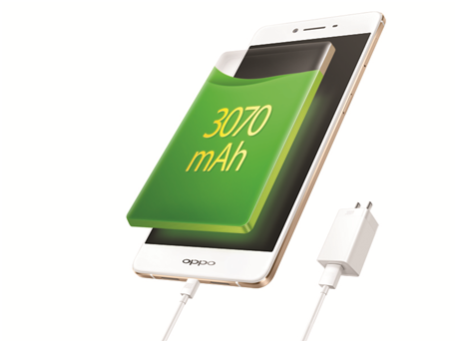 图6：R7s支持OPPO黑科技VOOC闪充