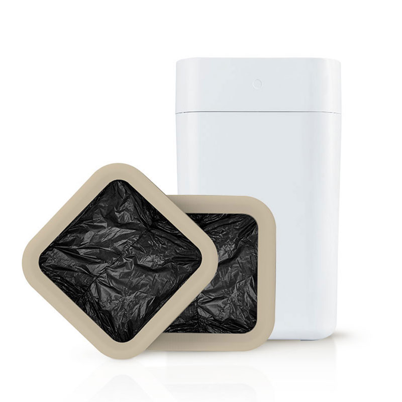 (配图:拓牛可降解垃圾袋及拓牛智能垃圾桶t1陶瓷白)